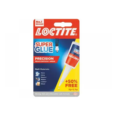 Loctite 2633424 Super Glue Precision Bottle 5G + 50% Extra Free