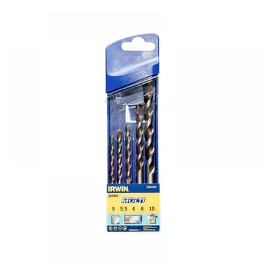 Irwin® 10501939 Cordless Multi-Purpose Drill Bit Set 5 Piece 5-10Mm