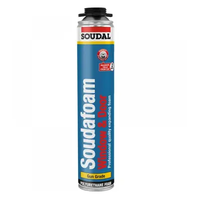 Soudal Soudafoam® Window & Door Gun Grade* Champagne 750Ml canister 12