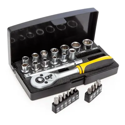 Xtrade X0900017 Socket Set 1/4In Drive (25 Piece)