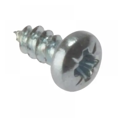 Forgefix STPP126ZP Self-Tapping Screw Pozi Compatible Pan Head Zp 1/2In X 6 Box 200