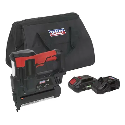 Sealey CP20VNGKIT1 Cordless Nail/Staple Gun 18G 20V 2Ah Sv20 Series Lithium-Ion