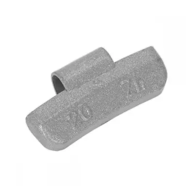 Sealey WWAH20 Wheel Weight 20G Hammer-On Plastic Coated Zinc For Alloy Wheels Pack Of 100