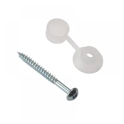 Forgefix 10CRSC Corrugated Roofing Screw Round Head Pozi Zp 5Mm X 50Mm Bag 10