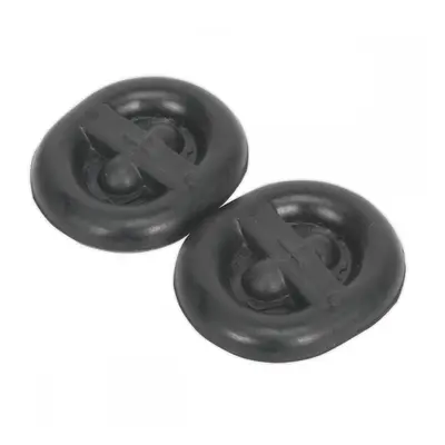 Sealey EX03 Exhaust Mounting Rubbers - L62 X D54 X H13.5 (Pack Of 2)