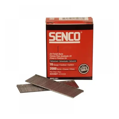 Senco RX23EAA Straight Brad Nails Galvanised 16G X 55Mm (Pack 2000)