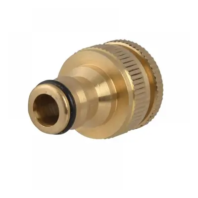 Faithfull SB3002 Brass Dual Tap Connector 12.5-19Mm (1/2 - 3/4In)