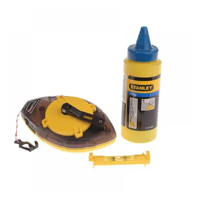 Stanley® 0-47-465 Power Winder Chalk Line 30M Chalk & Level