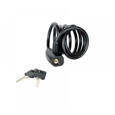 Master Lock 8126EURDPRO Black Self Coiling Keyed Cable 1.8M X 8Mm