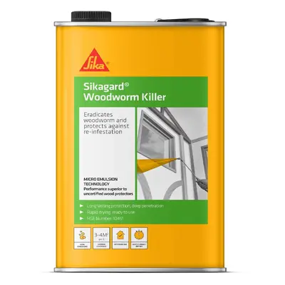 Sika gard Woodworm Killer 408177 5Ltr