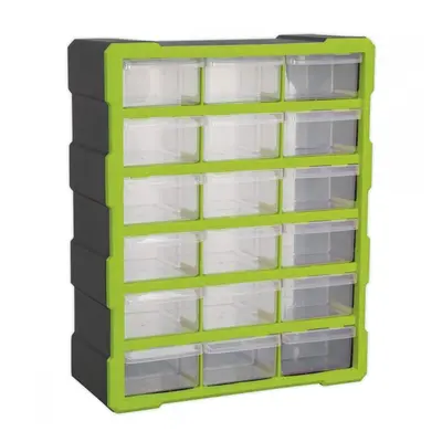 Sealey APDC18HV Cabinet Box 18 Drawer - Green/Black