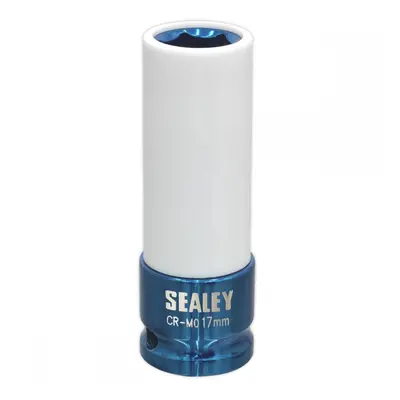 Sealey SX03017 Alloy Wheel Impact Socket 17Mm 1/2inSq Drive