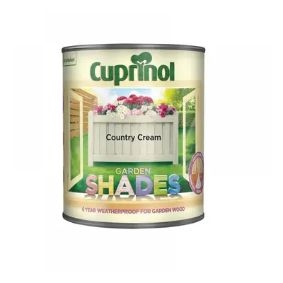 Cuprinol 5092588 Garden Shades Country Cream 1 Litre