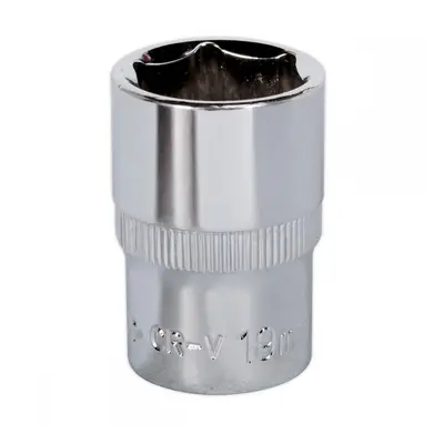 Sealey SP1219 Walldrive® Socket 19Mm 1/2inSq Drive Fully Polished