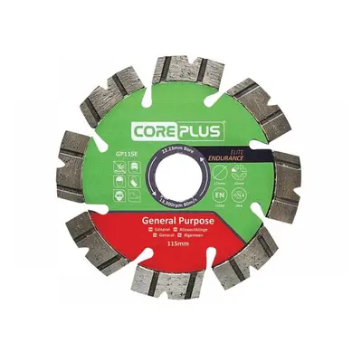 Coreplus CORDBGP115E Gp115E Elite General-Purpose Diamond Blade 115Mm