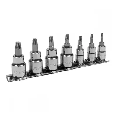 Sealey AK62262 Trx-Star* Socket Bit Set Lock-On™ 7Pc 1/4in & 3/8inSq Drive