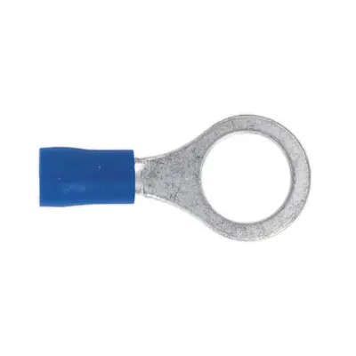 Sealey BT23 Easy-Entry Ring Terminal Ø10.5Mm (3/8in) Blue Pack Of 100