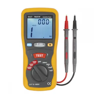 Sealey TA319 Digital Insulation Tester