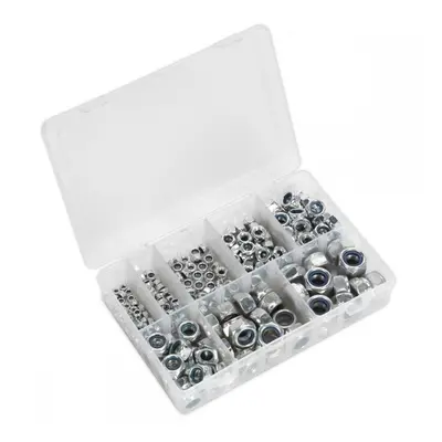 Sealey AB033LN Nylon Locknut Assortment 255Pc M4-M16