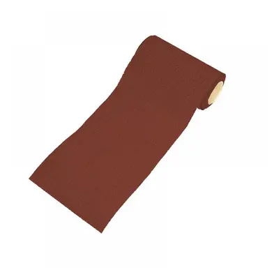 Faithfull 000429 Aluminium Oxide Sanding Paper Roll Red Heavy-Duty 115Mm X 50M 80G