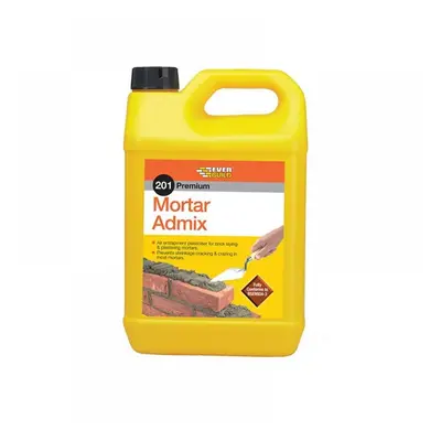 Everbuild Sika 486187 201 Mortar Admix 5 Litre