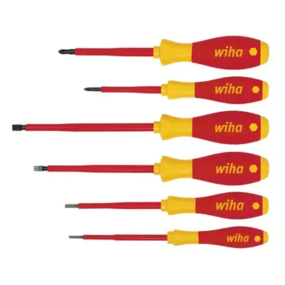 Wiha 00833 Softfinish® Electric Sl/Ph Screwdriver Set 6 Piece