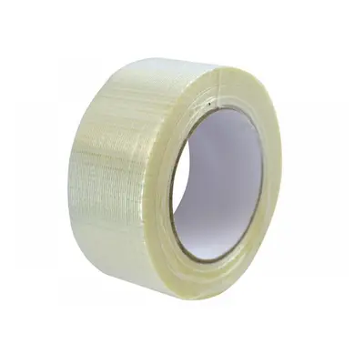 Faithfull 00025050TB6 Reinforced Crossweave Tape 50Mm X 50M