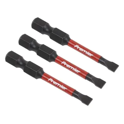 Sealey AK8226 Slotted 4.5Mm Impact Power Tool Bits 50Mm - 3Pc