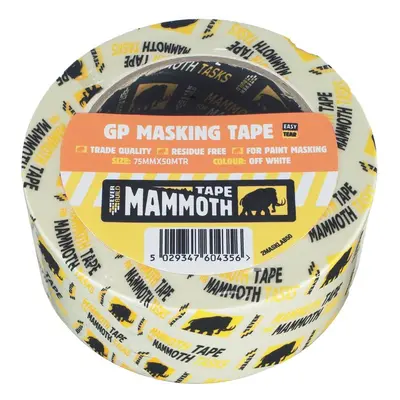 Everbuild Retail/Labelled Mask Tape 75Mm 50Mtr