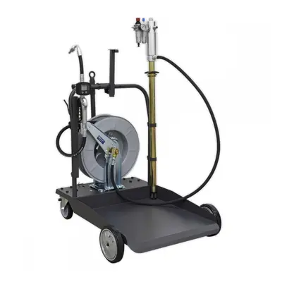 Sealey AK4562D Oil Dispensing System Air Operated With 10M Retractable Hose Reel