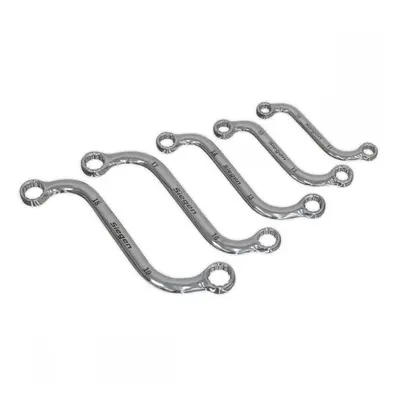 Sealey S0717 S-Spanner Set 5Pc Metric