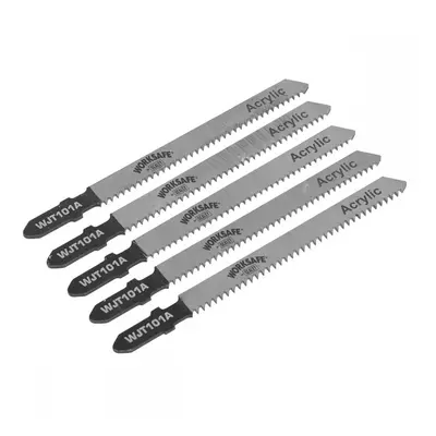 Sealey WJT101A Jigsaw Blade Metal 75Mm 12Tpi - Pack Of 5