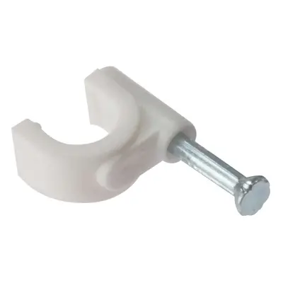 Fandf RCC911W Cable Clips - Round - White 9-11Mm (Box Of 100)