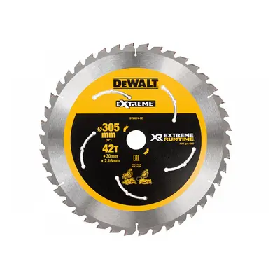 Dewalt DT99574-QZ Xr Flexvolt Mitre Saw Blade 305 X 30Mm X 42T