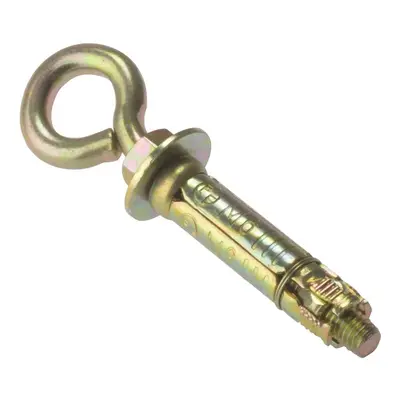 Fandf 5EYE10 Masonry Anchor - Eye Bolt - Zinc Yellow Passivated M10 (Bag Of 5)