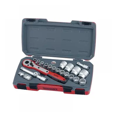 Teng T1221 T1221 Socket Set Of 21 Metric 1/2In Drive