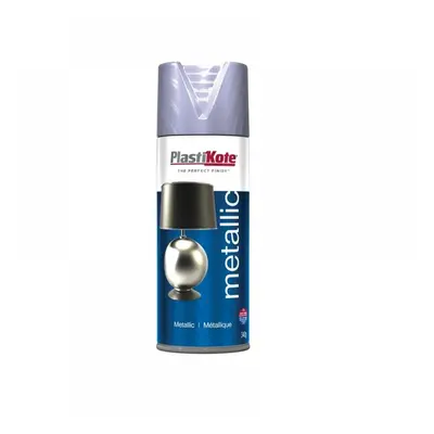 Plastikote 440621 Metallic Spray Silver 400Ml