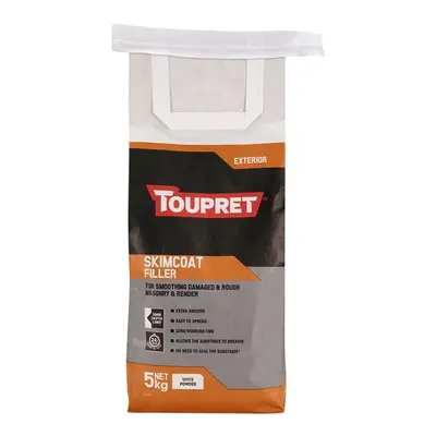 Toupret Exterior Skimcoat Filler 5Kg TTEGFAPO05GB