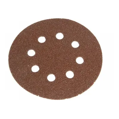 Faithfull 711547 Hook & Loop Sanding Disc Did3 Holed 125Mm Very Fine (Pack 5)