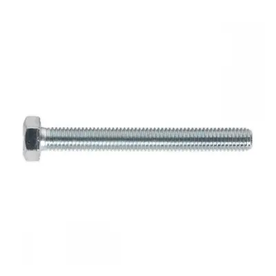 Sealey SS870 Ht Setscrew M8 X 70Mm 8.8 Zinc Pack Of 25