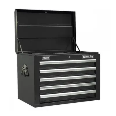 Sealey AP26059TB Topchest 5 Drawer With Ball-Bearing Slides - Black