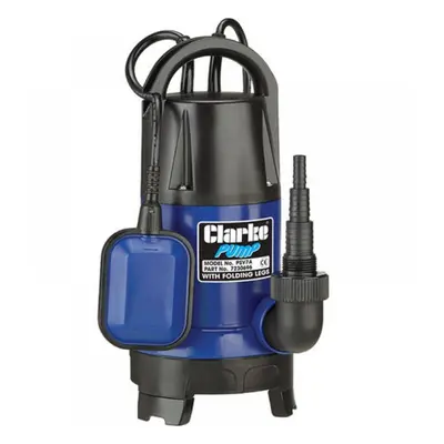 Clarke 7230696 Psv7A 750W Submersible Pump With Folding Base