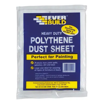 Everbuild Polythene Dust Sheet 12 X 9 0