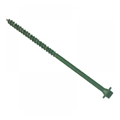 Forgefix FFTF7200 Hexagonal/Torx® Compatible Timber T30 Screws Green 7X200Mm Tub 50