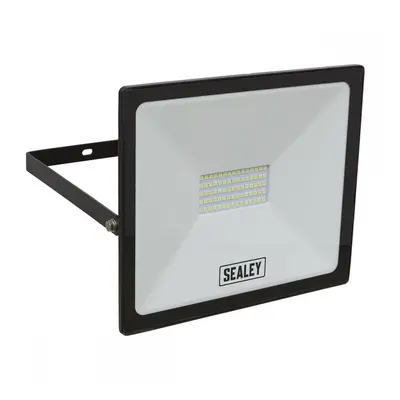 Sealey LED113 Extra-Slim Floodlight With Wall Bracket 50W Smd Led 230V