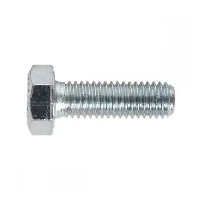 Sealey SS825 Ht Setscrew M8 X 25Mm 8.8 Zinc Pack Of 50