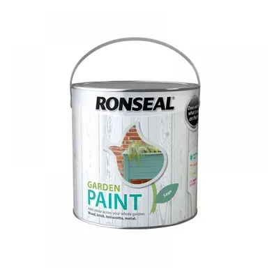 Ronseal 37419 Garden Paint Sage 2.5 Litre