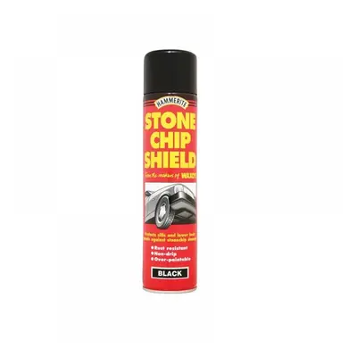 Hammerite 5092832 Stonechip Shield Black Aerosol 600Ml