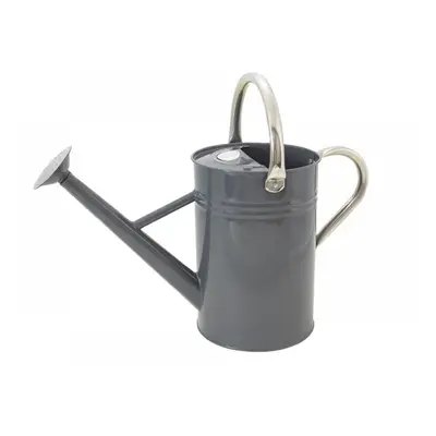 Kent & Stowe 34884 Metal Watering Can Cool Grey 4.5 Litre