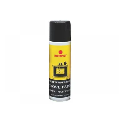 Hotspot HS200911 Spray Stove Paint Matt Black 150Ml